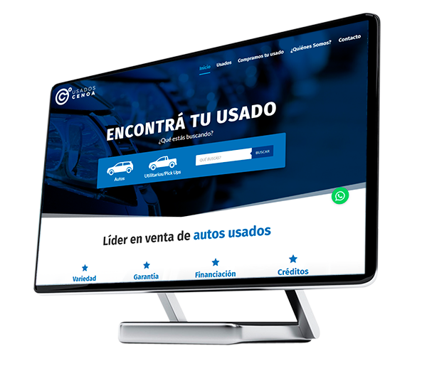 monitor desarrollo de sitio web quickpixel